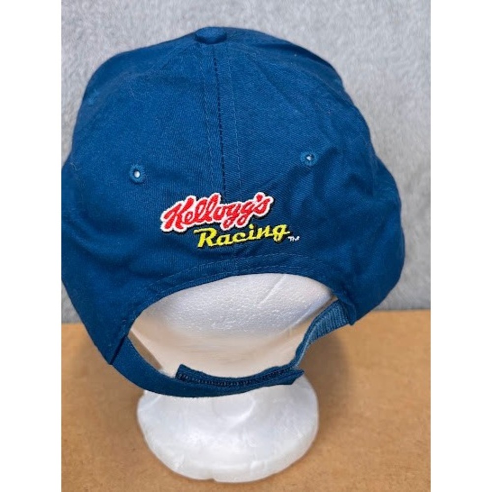 Dale Earnhardt Jr 88 NASCAR Hat Navy Blue Green Adjustable Baseball Cap Racing - Picture 3 of 8